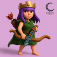 reina-arquera.png Archer Queen - Clash Royale