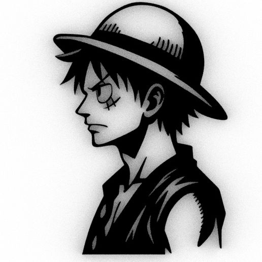（人気）ONE PIECE イラスト黒フレーム付き　2013 One Piece Pirates