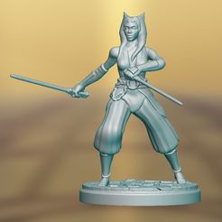 Ahsoka01.jpg STL file Ahsoka Tano・3D printing model to download