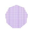 Grid.stl Pot de fleurs Low Poly