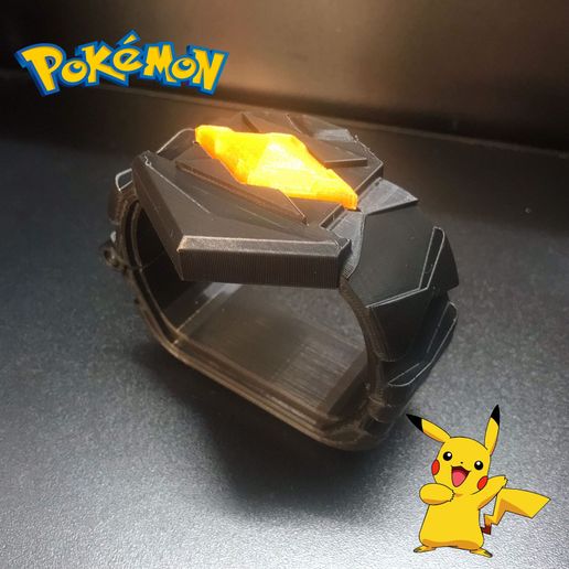 Stl File Pokemon Z Ring Bracelet Crystal Mini Z Ring Children S Size Model To Download And 3d Print Cults