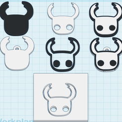 Hollow Knight 2D Keychain - Lifestyle - PLA - 3D printed product