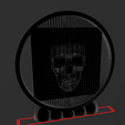 Screenshot_4.png Suspended - Scary Skull - Thread Art STL