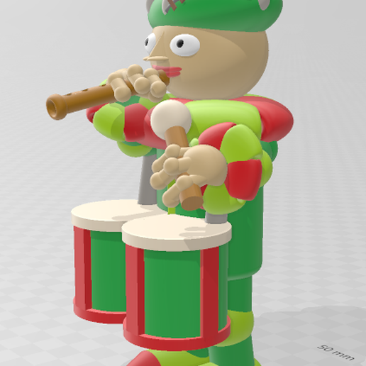 joyous toy musical man 3D model