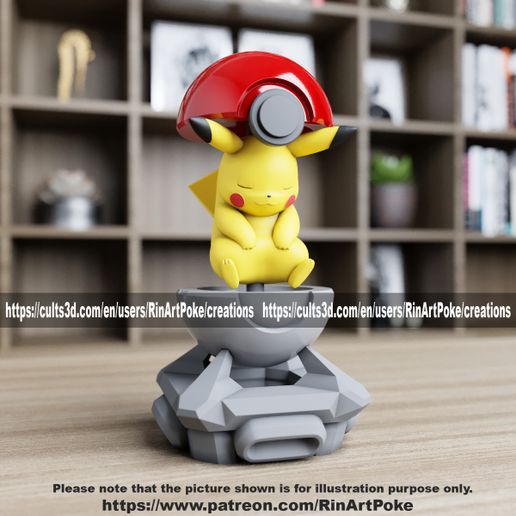 Figurines Pokémon Avec Pokéball : Pikachu + 11 Autres Personnages - Lot Neuf - Générique