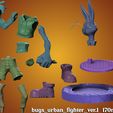 bugs-ver1.jpg Bugs Bunny Urban Street Fighter  (3 Print-Versions)