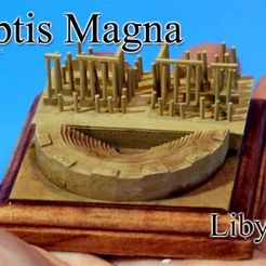104-04_display_large.jpg Free STL file Leptis Magna ‐Libya‐・Template to download and 3D print