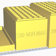 300 WIN MAG.png 300 WIN MAG (50 Rounds) Stackable Ammo Storage