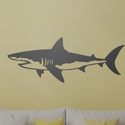 Shark-2.png Art mural du requin