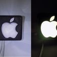 combine_images_display_large.jpg Apple Logo LED Nightlight/Lamp