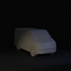 FrontSquare.png VW Low Poly Bus (T6)