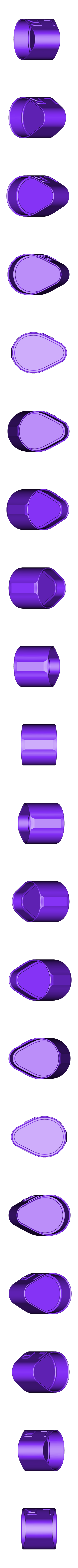 Remodelled compact.stl Teardrop Bluetooth Earbud Storage