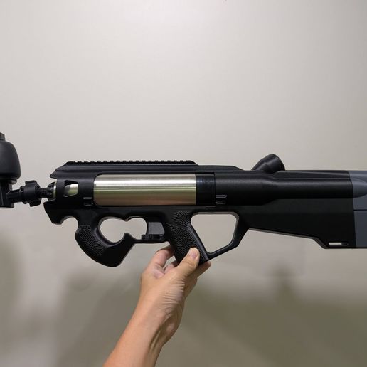 Pneumatic Detonation Rifle --Bullpup Kit for Toilet Plunger