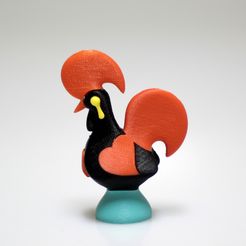 IMG_0835.JPG Download free STL file Portuguese Rooster • 3D printer design, BEEVERYCREATIVE