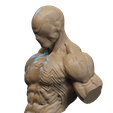 12.1003.png Symbiote Spiderman Bust 3D Print