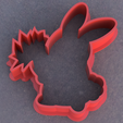 Conejo_zanahoria4.png Rabbit and carrot. Easter cookie cutter. Rabbit and carrot. Easter Cookie Cutter.