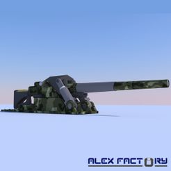 ALEX FACTORY 28 mm scale cannon