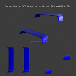 Nuevo-proyecto-11.png STL file Subaru impreza GC8 wing - custom diecast / RC / Model kit / Slot・3D printer model to download, ditomaso147