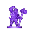EpicDwarfFigure.obj Player Character Pack 01
