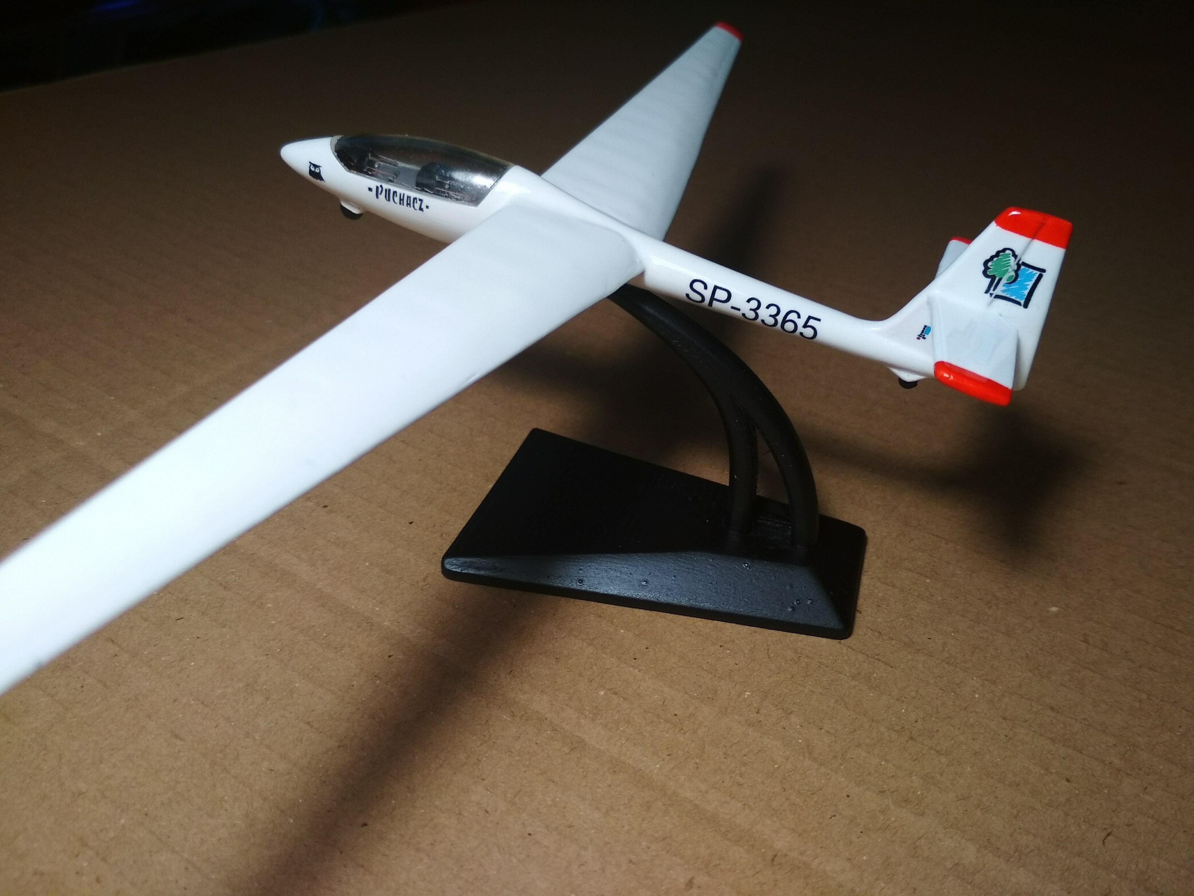Download STL file SZD50 Puchacz Glider / Sailplane miniature