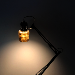 IMG_3230_40.png Free STL file IKEA TERTIAL Lamp Hack „Shade“・3D printable design to download