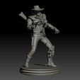 desktop-22.jpg Hell Sheriff High Poly for 3d Print