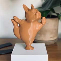 b480bf62-2e13-4363-8c57-254848ef77f2.JPG Файл 3D FRENCH BULLDOG YOGA POSE 2・Модель для загрузки и 3D печати