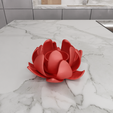 untitled.png 3D Lotus Flower Tea Light Holder for Valentine Gift with 3D Stl File & Valentines Decor, 3D Printed Decor, Flower Gift, Flower Decor