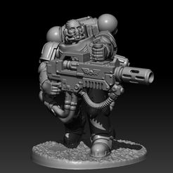 render_1.jpg STL file miniature Primary Soldier eradicator・Template to download and 3D print