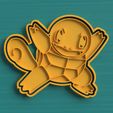 Squirtle.jpg SET 4 POKEMON COOKIE CUTTERS