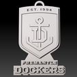 Fremantle-3.jpg AFL Fremantle keychain badge printable and renderable