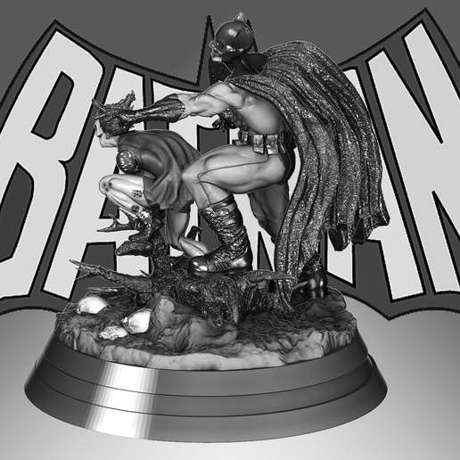batman & robin zombie 3D model