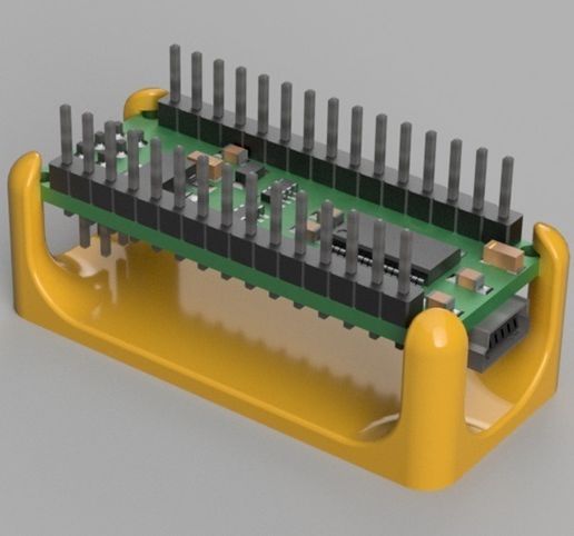 🔌 Arduino Nano Holder・Free 3D File for ・Cults