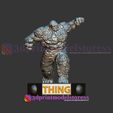 Thing_Statue_001.jpg Marvel Thing Fantastic Four - Statue 3D Printable STL File