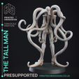 tall-man-3.jpg Slender man - Cryptid - PRESUPPORTED - 32mm Scale - Slenderman D&D Style