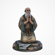 foto-1.png Preto Velho in Prayer - Umbanda Spiritual Entity Miniature Statue