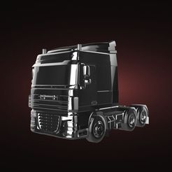 truck-10.jpg Fichier STL Camion DAF XF・Objet pour impression 3D à télécharger, vadim00193