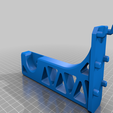 Left-30mmAxle.png Filament spool holder bracket for pegboard mounting