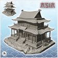 1.jpg Asian temple with floor and access stairs (34) - Asia Terrain Clash of Katanas Tabletop RPG terrain China Korea