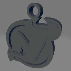 New-Jersey-Devils.png STL file New Jersey Devils Keychain・3D print object to download