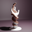 SnakeHand01.png Jewelry Holder : Snake Hand