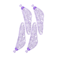 Wings.stl Файл STL DragonFly・Шаблон для 3D-печати для загрузки