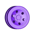 Spare_wheel_on_pegs.stl Artilharia Grim Hummel