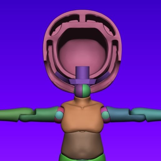 ZBrush-Document3.jpg Chibi Nendo doll articulated body