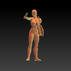 7.jpg SEXY WARRIORS - - MINIATURE ÉROTIQUE À L'ÉCHELLE 75 MM