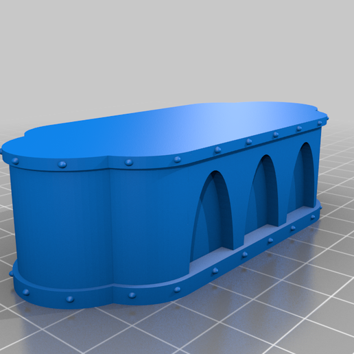 Landing Pad Base - 3D model önizlemesi