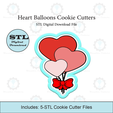 Etsy-Listing-Template-STL.png Heart Balloons Cookie Cutters | STL Files