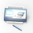 untitled.54.jpg STL-Datei Laptop-Ständer・Modell zum Herunterladen und 3D-Drucken, javierdelmo1998
