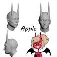 Helluva-Boss-Apple-horns-STL-pack-3D-print-model.jpg Helluva Boss characters horns STL pack 3D print model