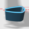 0.5mm Support de tube à air XTool M1